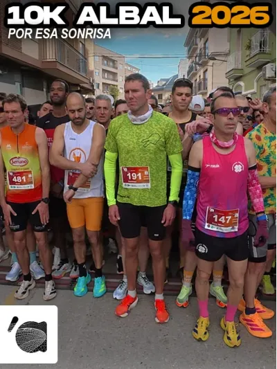 10K ALBAL 2026 CLASIFICACIÓN 🏆 DESDE DENTRO DEL RECORRIDO - CIRCUIT ALBUFERA