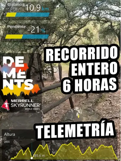 Recorrido Marató dels Dements 2025 en vídeo con telemetría | Skyrunner World Series Final