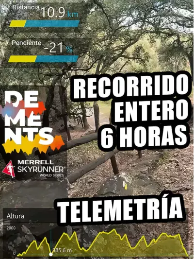 RECORRIDO MARATÓ DELS DEMENTS 2024 EN VÍDEO CON TELEMETRÍA